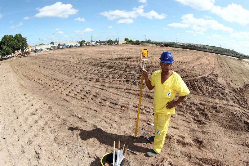 Local onde será construída a Policlínica