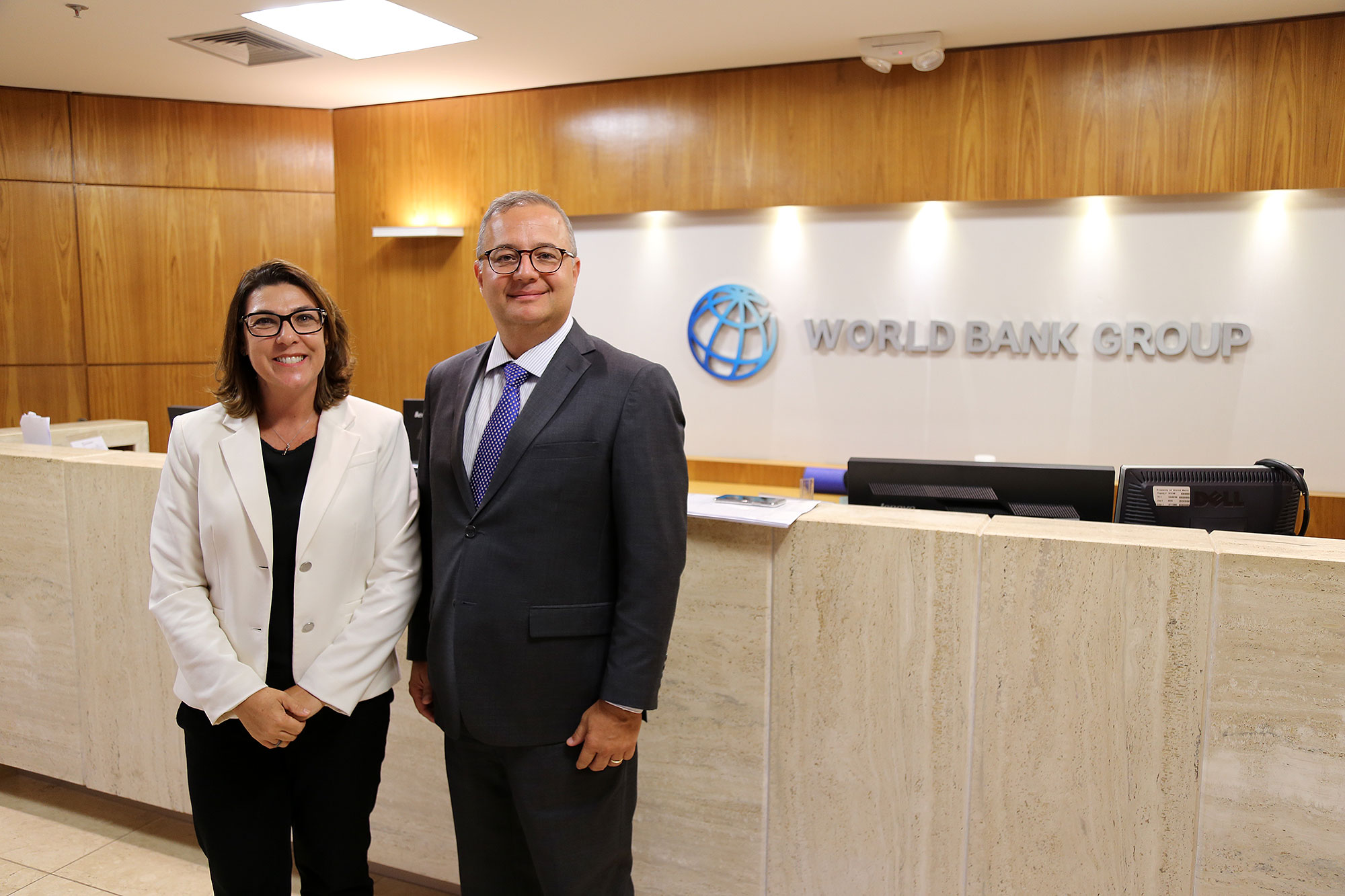 Reunião com representantes do Banco Mundial